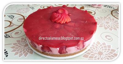 Tarta de fresas