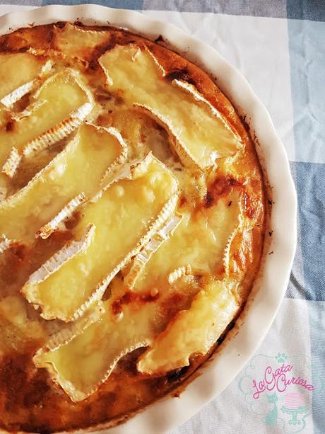 GRATEN DE ESPINACAS, PATATAS Y QUESO CAMEMBERT GRATEN DE ESPINACAS, PATATAS Y QUESO CAMEMBERT