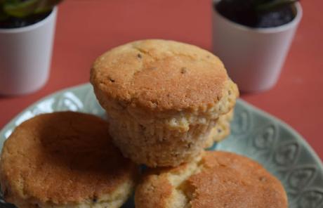 Muffins Veganos de Limón y Lavanda