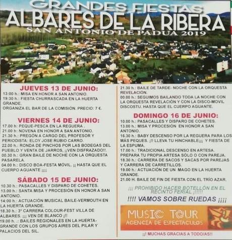 Grandes fiestas en Albares de la Ribera 2019
