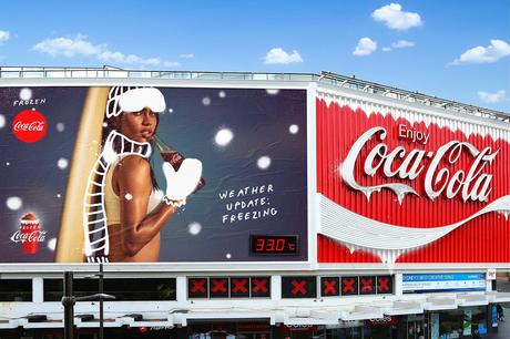Coca-Cola refresca el verano en Australia con una campaña helada Coca-Cola refresca el verano en Australia con una campaña helada