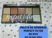 Paleta sombras Perfect Filter NYX. Tono OLIVE