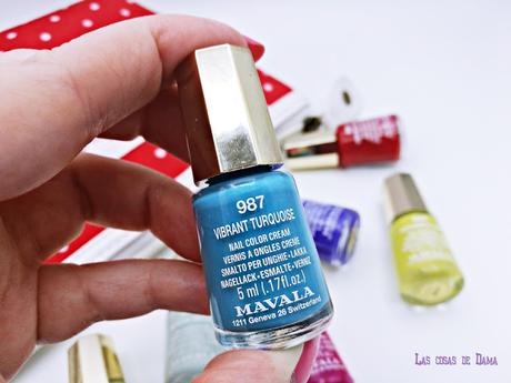 Naive Mint mavala uñas nails dash&splash verano colección belleza beauty
