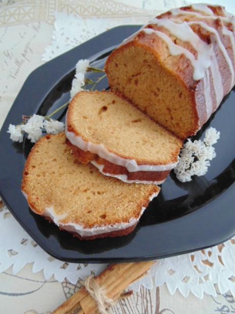 Pastel de canela y limón