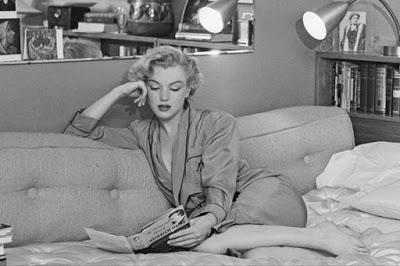 La Biblioteca de Marilyn Monroe, lectora y escritora. La Biblioteca de Marilyn Monroe, lectora y escritora.