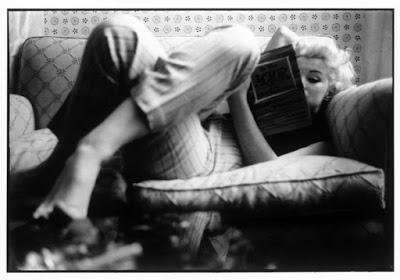 La Biblioteca de Marilyn Monroe, lectora y escritora.