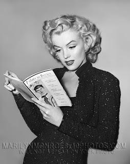 La Biblioteca de Marilyn Monroe, lectora y escritora.