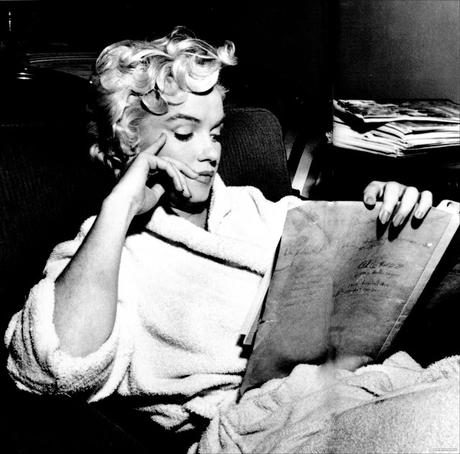 La Biblioteca de Marilyn Monroe, lectora y escritora. La Biblioteca de Marilyn Monroe, lectora y escritora.