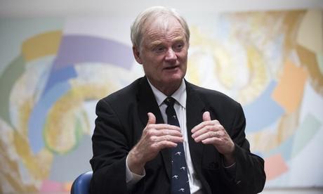 Nils Bergman, en un momento de la entrevista.