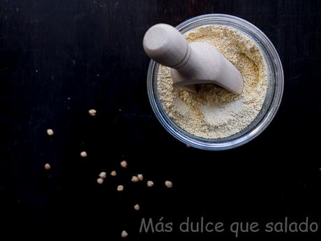 Cómo hacer harina de garbanzos