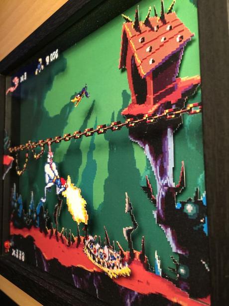 30 cuadros Diorama de Video Juegos que marcaron tu infancia