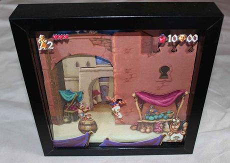 30 cuadros Diorama de Video Juegos que marcaron tu infancia