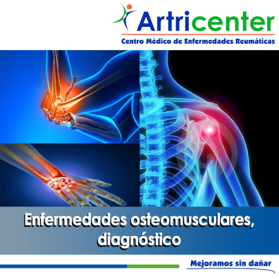 Artricenter: Enfermedades osteomusculares, diagnóstico.