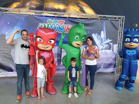 Actividad en familia en el Planetario de Aragón: Bebenautas con PJ Masks