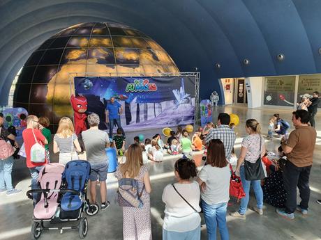 Actividad en familia en el Planetario de Aragón: Bebenautas con PJ Masks