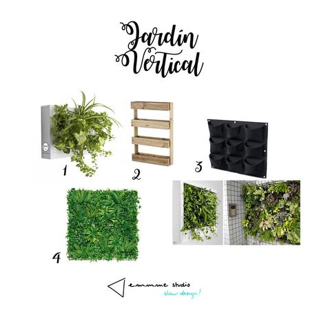 Las 5 claves para disfrutar de una terraza slow 1 Cajas plantación 2 Palé 3 Bolsa de plantación 4 Módulos artificiales