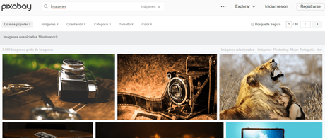 ¿Como bajar imágenes de Pixabay?