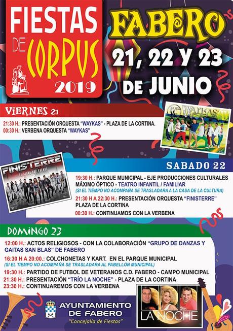 Fiestas del Corpus en Fabero 2019