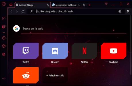 Opera GX: El primer navegador web creado para jugadores, ya está lista para su descarga Opera GX: El primer navegador web creado para jugadores, ya está lista para su descarga