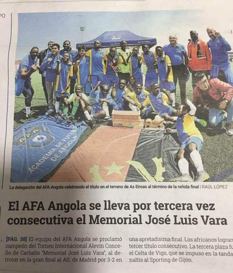 La Escuela de Fútbol AFA es noticia de portada en la prensa