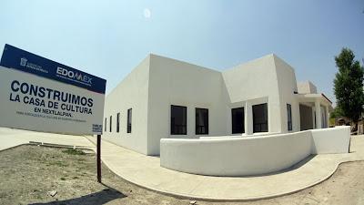 DISFRUTARÁN EN NEXTLALPAN DE UNA CASA DE CULTURA