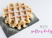 Gofres belgas caseros