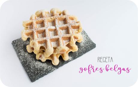 Gofres belgas caseros Gofres belgas caseros