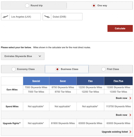 ▷ Cómo actualizar a Emirates First Class usando puntos Screen-Shot-2019-05-10-at-5.22.03-PM-e1557775170637 ▷ Cómo actualizar a Emirates First Class usando puntos