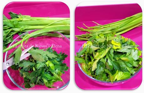 Paso a paso Sal de apio