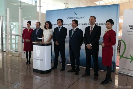 Barcelona-Hong Kong, el A350-1000 y Cathay Pacific A350-1000