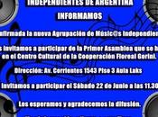 Invitación Agrupación Músicos Independientes