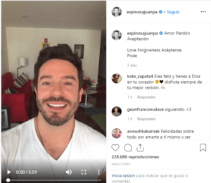 Juan Pablo Espinosa, actor colombiano se declara Gay y salen otros secretos a la luz,.