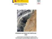 España: informe sobre episodios naturales partículas 2018