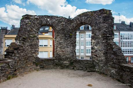Muralla de Lugo. Torre da Mosqueira Lugo, murallas, catedral y monumentos