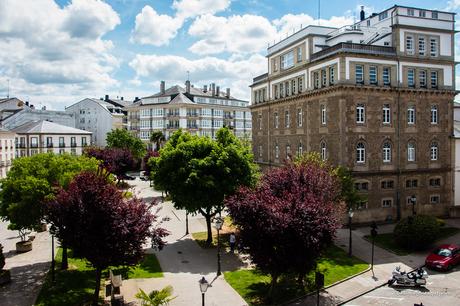 Muralla de Lugo. Plaza del Ferrol Lugo, murallas, catedral y monumentos