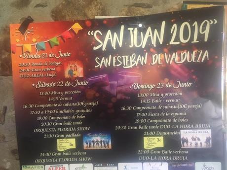 Grandes Fiestas de San Juan 2019 en San Esteban de Valdueza