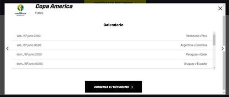 Ver Gratis la Copa América 2019 en Dazn