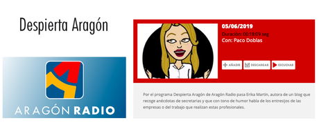 Anécdotas de Secretarias: entrevistas en la radio