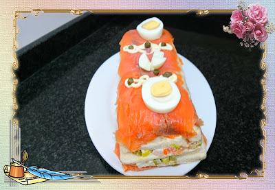 PASTEL SALADO DE SALMÓN Y ATÚN