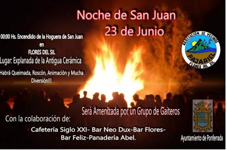 Hogueras de San Juan en el Bierzo 2019