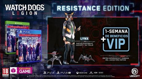 GAME anuncia sus ediciones exclusivas de Watch Dogs Legends