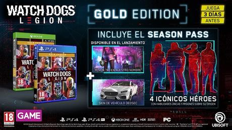 GAME anuncia sus ediciones exclusivas de Watch Dogs Legends