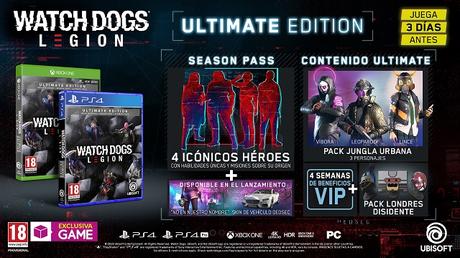 GAME anuncia sus ediciones exclusivas de Watch Dogs Legends