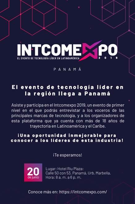 Intcomexpo Panamá 2019: El evento de tecnología líder en la región llega a Panamá