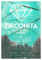 Concierto de Zirconita y Lady Ma Belle en Moby Dick Club