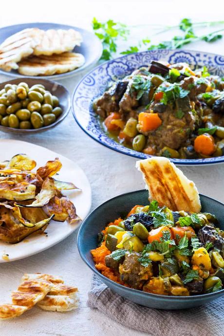 Tajine de cordero (slow cooker) Tajine de cordero (slow cooker)