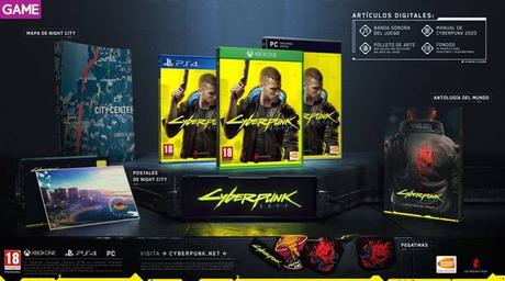 GAME lista las ediciones especiales de Cyberpunk 2077 y sus incentivos