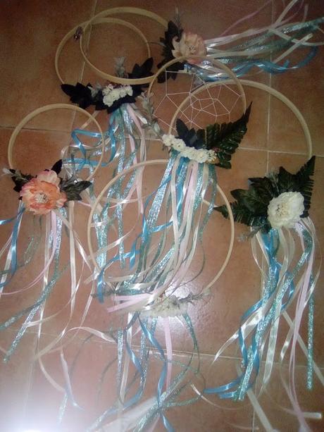 Decorar una Fiesta con Hula Hoop y Bastidores