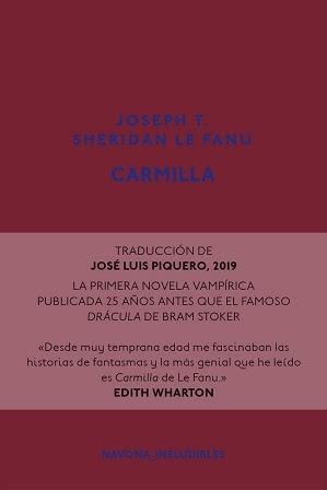 Carmilla - Joseph Thomas Sheridan Le Fanu Carmilla - Joseph Thomas Sheridan Le Fanu