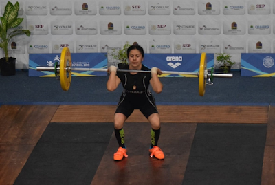 OBTIENEN ATLETAS MEXIQUENSES CUATRO MEDALLAS EN PRUEBAS DE HALTEROFILIA DE LA OLIMPIADA NACIONAL Y NACIONAL JUVENIL 2019